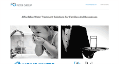 Desktop Screenshot of filtergroup.com